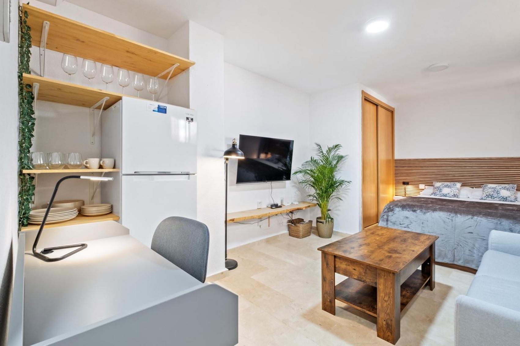 Modern And Comfortable Studio Málaga Exteriör bild